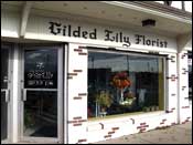 Exterior of the Gilded Lily Floral Studio