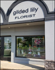 Exterior of the Gilded Lily Floral Studio